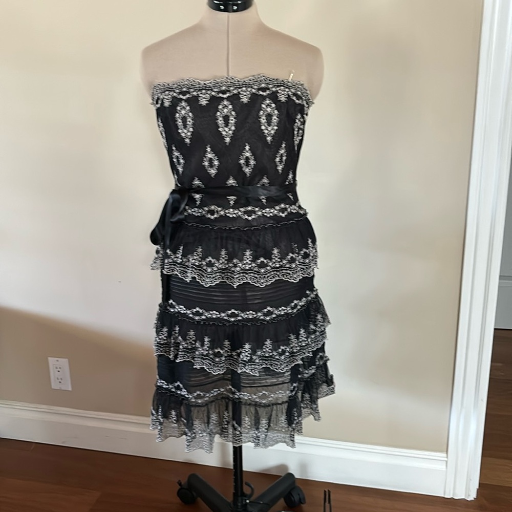 BCBG MaxAzria Size 8, strapless dress!